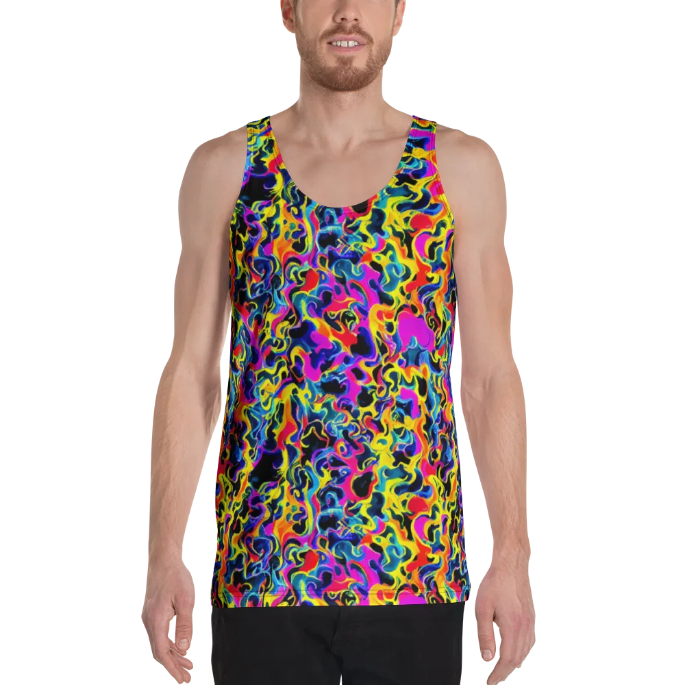 Afterglow Rapture on Men's Tank Top — Front