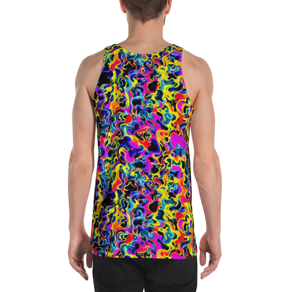Afterglow Rapture on Men's Tank Top — Back