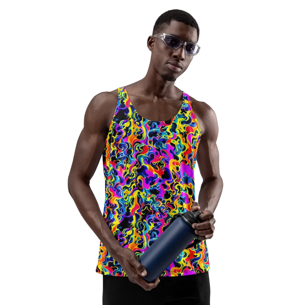 Afterglow Rapture on Men's Tank Top — Front
