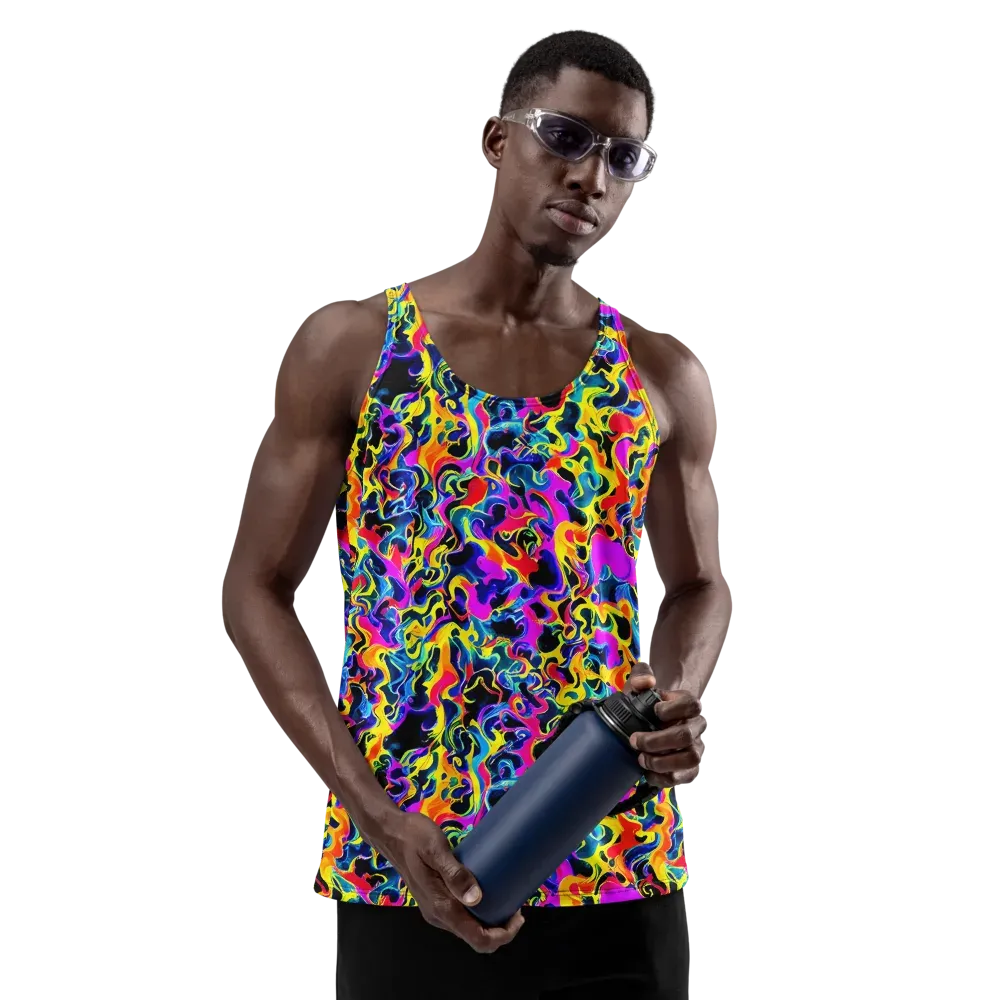 Afterglow Rapture on Men's Tank Top — Front