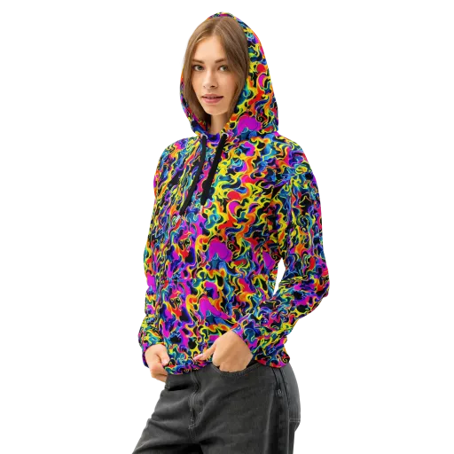 Afterglow Rapture on a Cotton Hoodie
