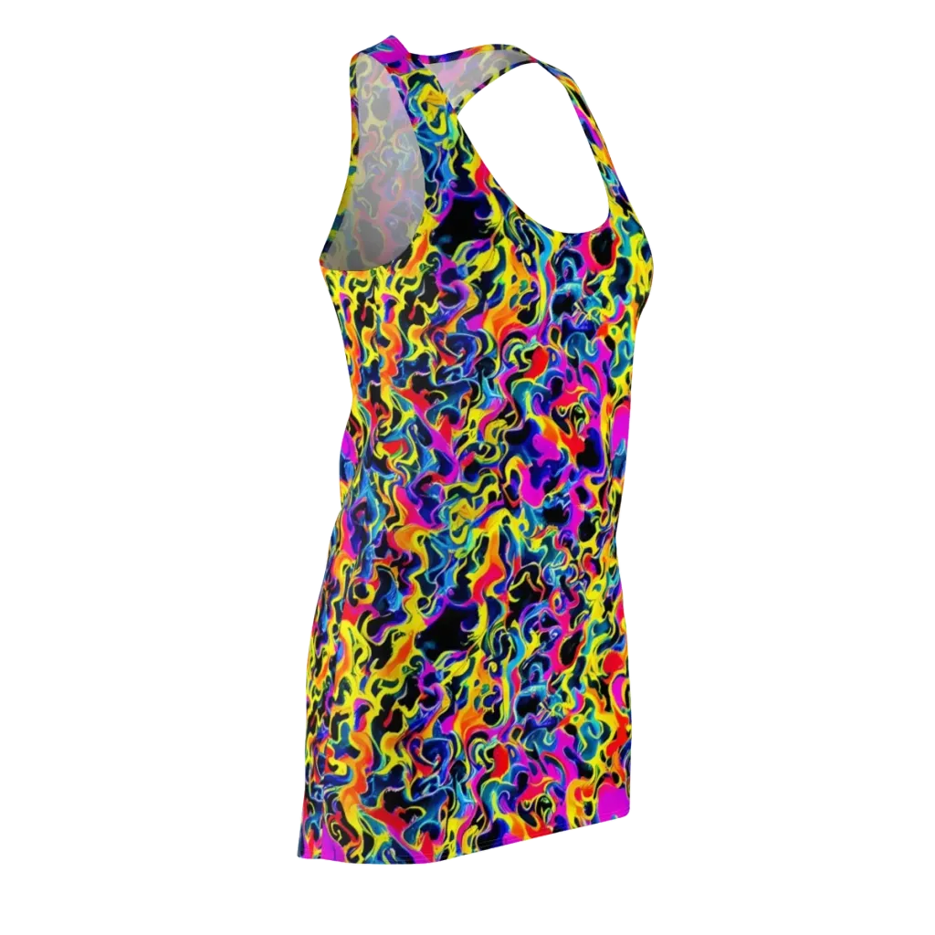 Afterglow Rapture on Racerback Dress — Front Side