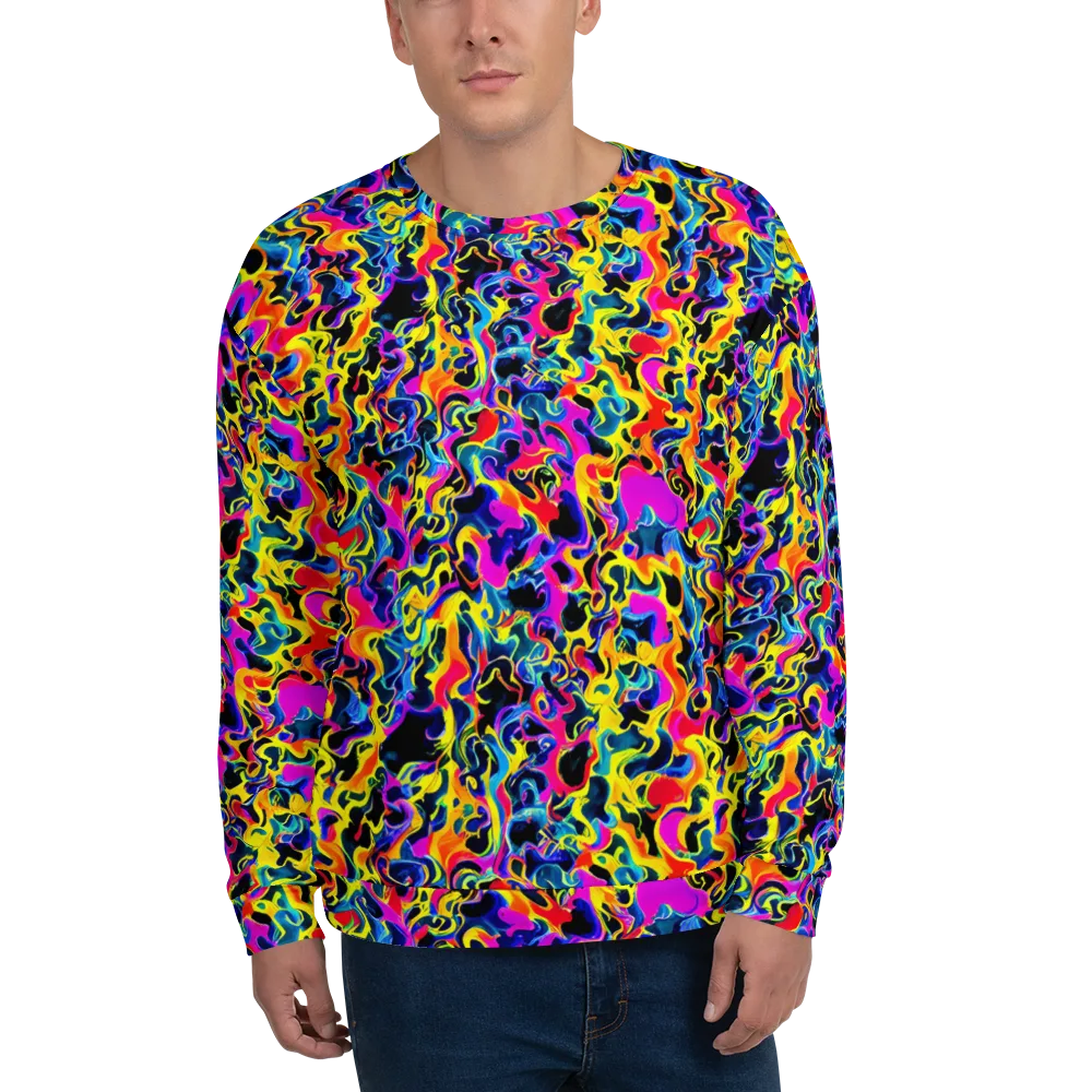 Afterglow Rapture on Sweatshirt — Front