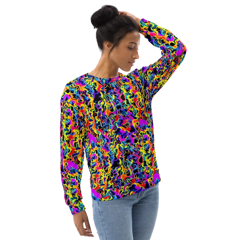 Afterglow Rapture on Sweatshirt — Right Front