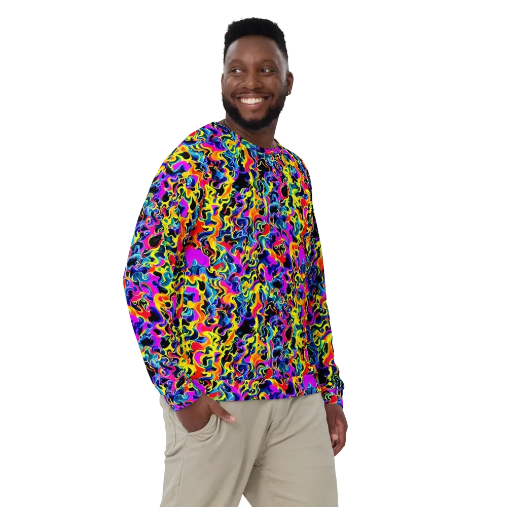 Afterglow Rapture on Sweatshirt — Front