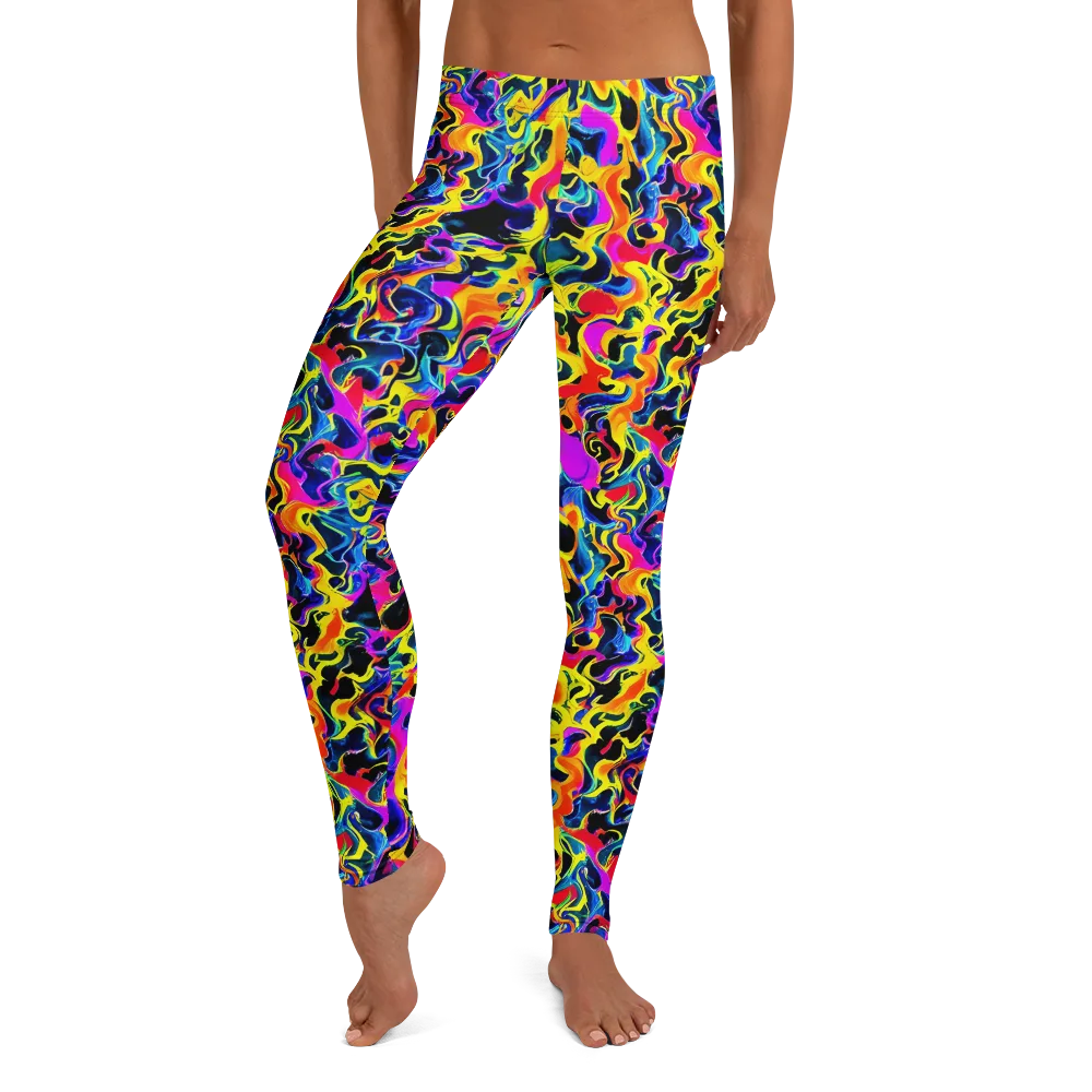 Afterglow Rapture on Leggings — Front
