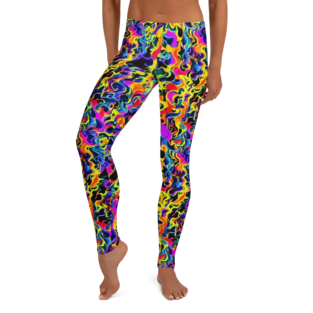 Afterglow Rapture on Leggings — Front