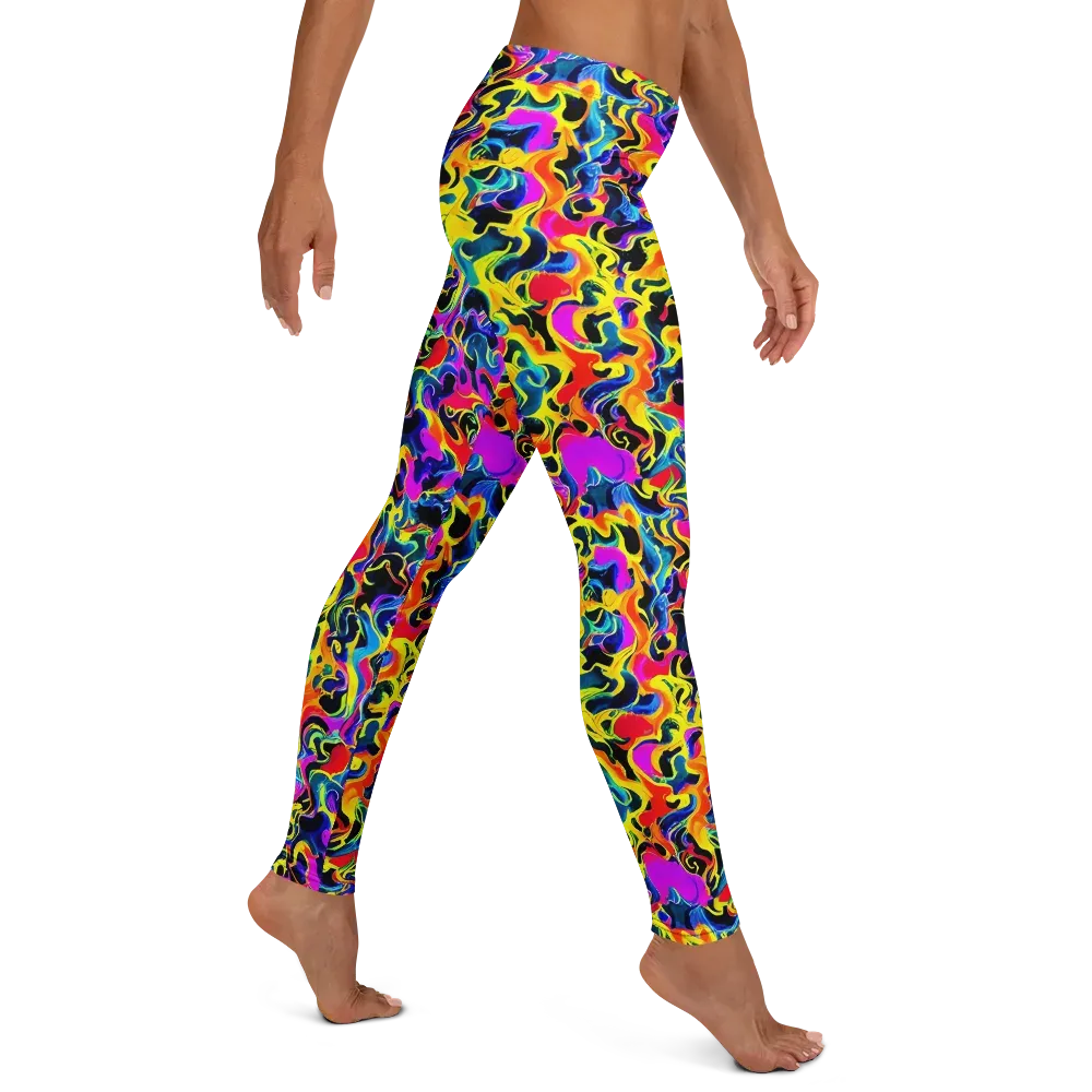 Afterglow Rapture on Leggings — Right