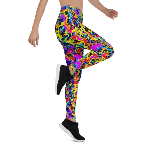 Afterglow Rapture on a Leggings