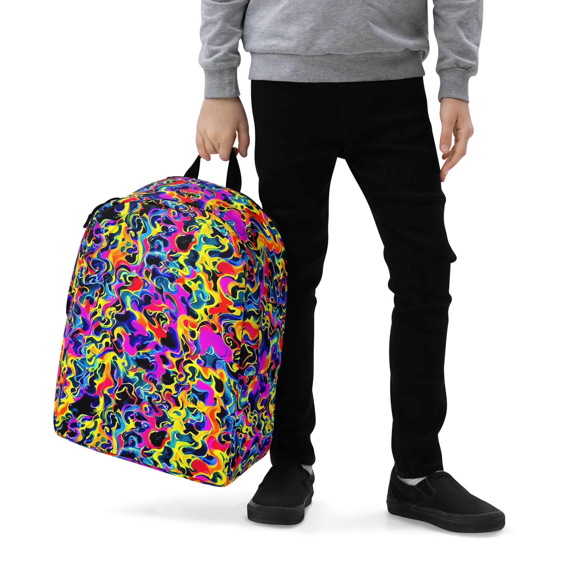 Afterglow Rapture on Minimalist Backpack — Zoomed-in