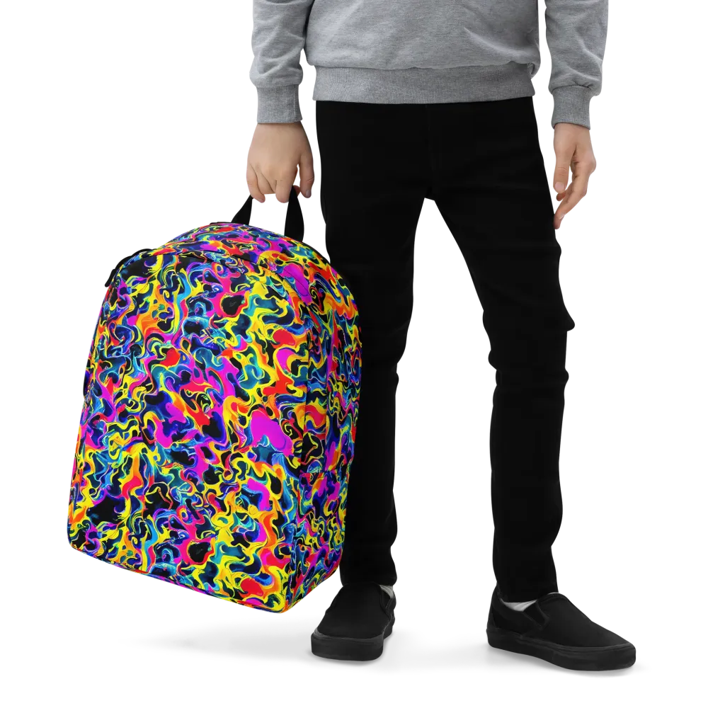 Afterglow Rapture on Minimalist Backpack — Zoomed-in
