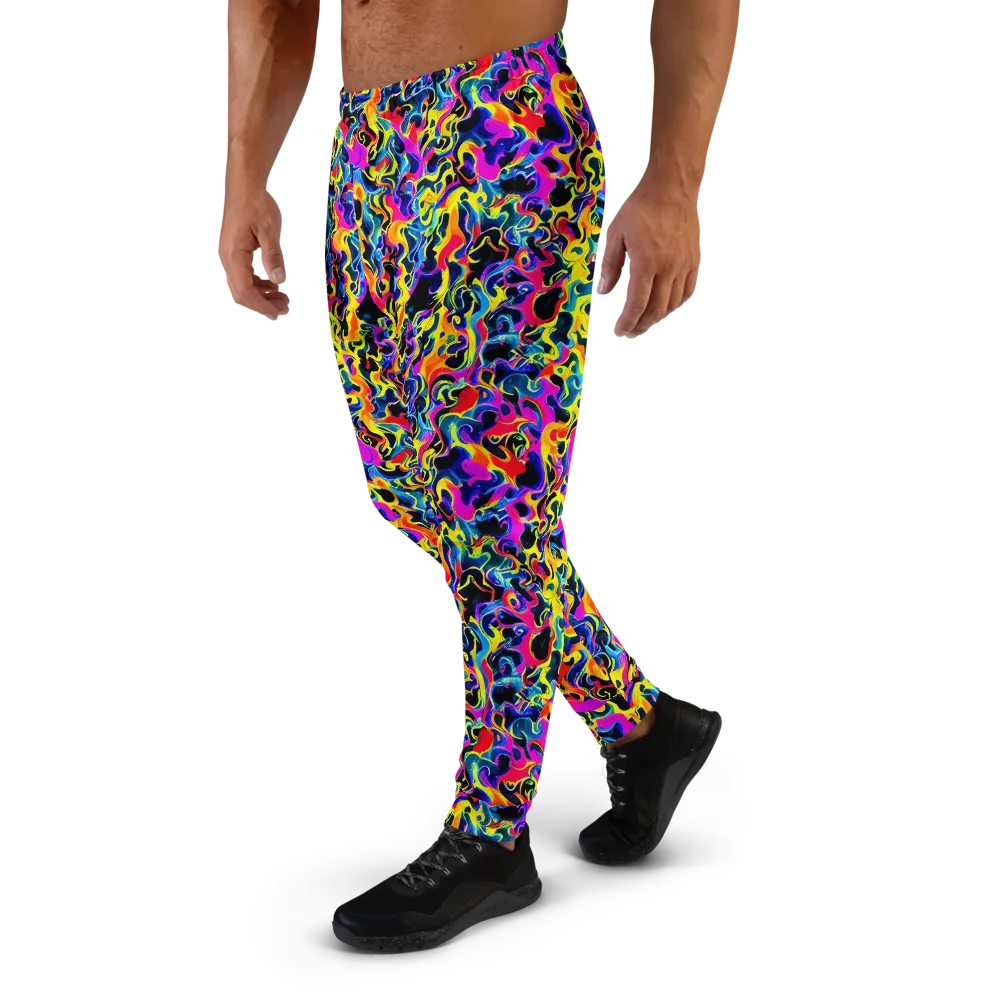Afterglow Rapture on Men's Joggers — Left