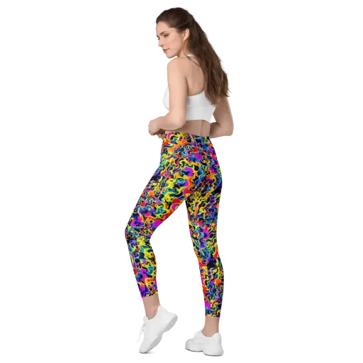 Afterglow Rapture on a Leggings with Pockets