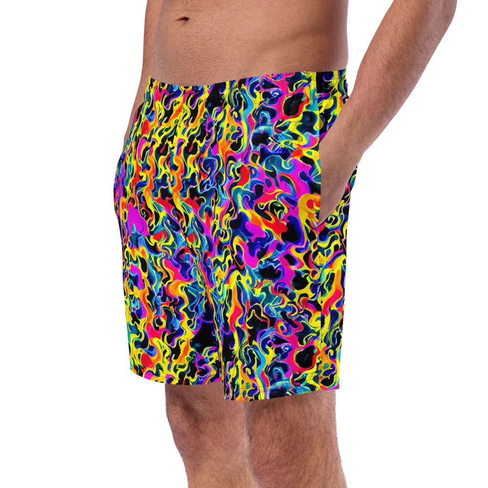 Afterglow Rapture on Swim Trunks — Left Front