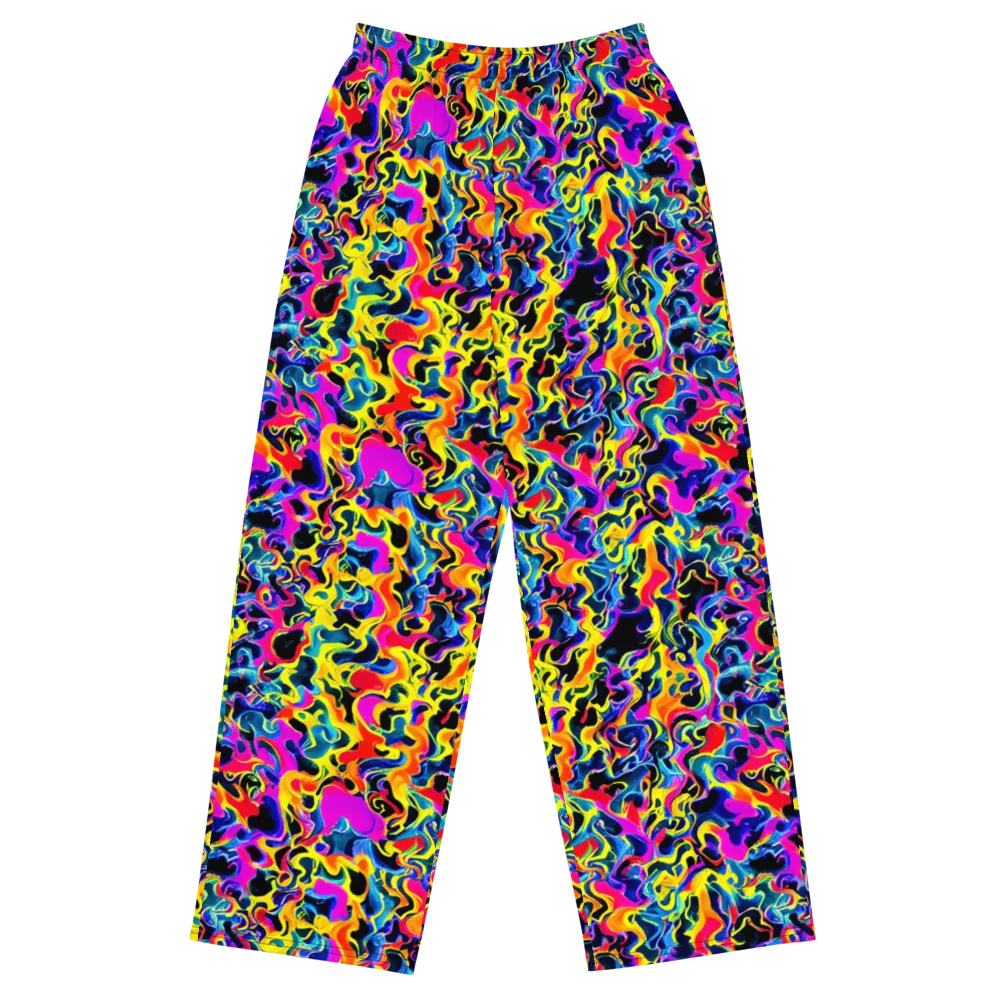 Afterglow Rapture on Wide-Leg Pants — Front