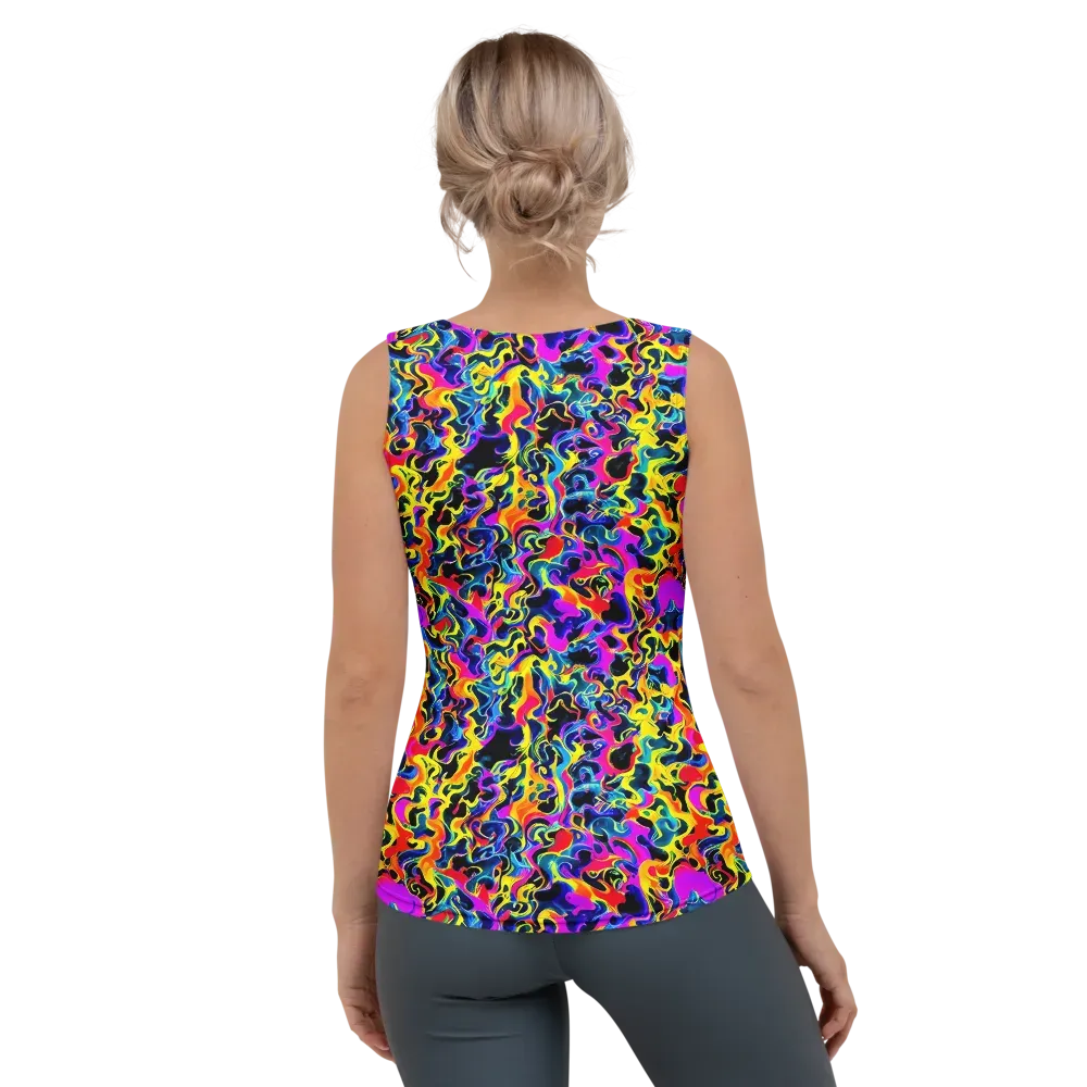 Afterglow Rapture on Women's Tank Top — Back