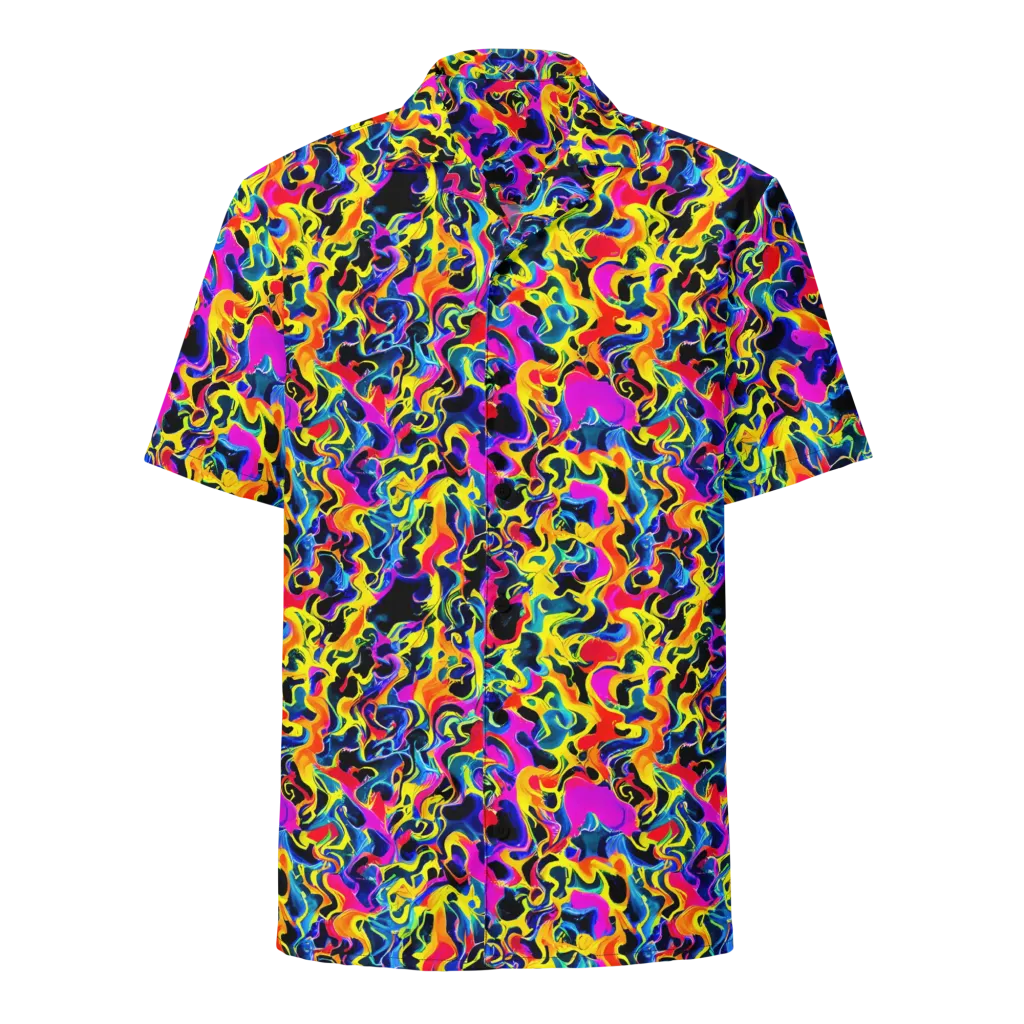Afterglow Rapture on Button Shirt — Front
