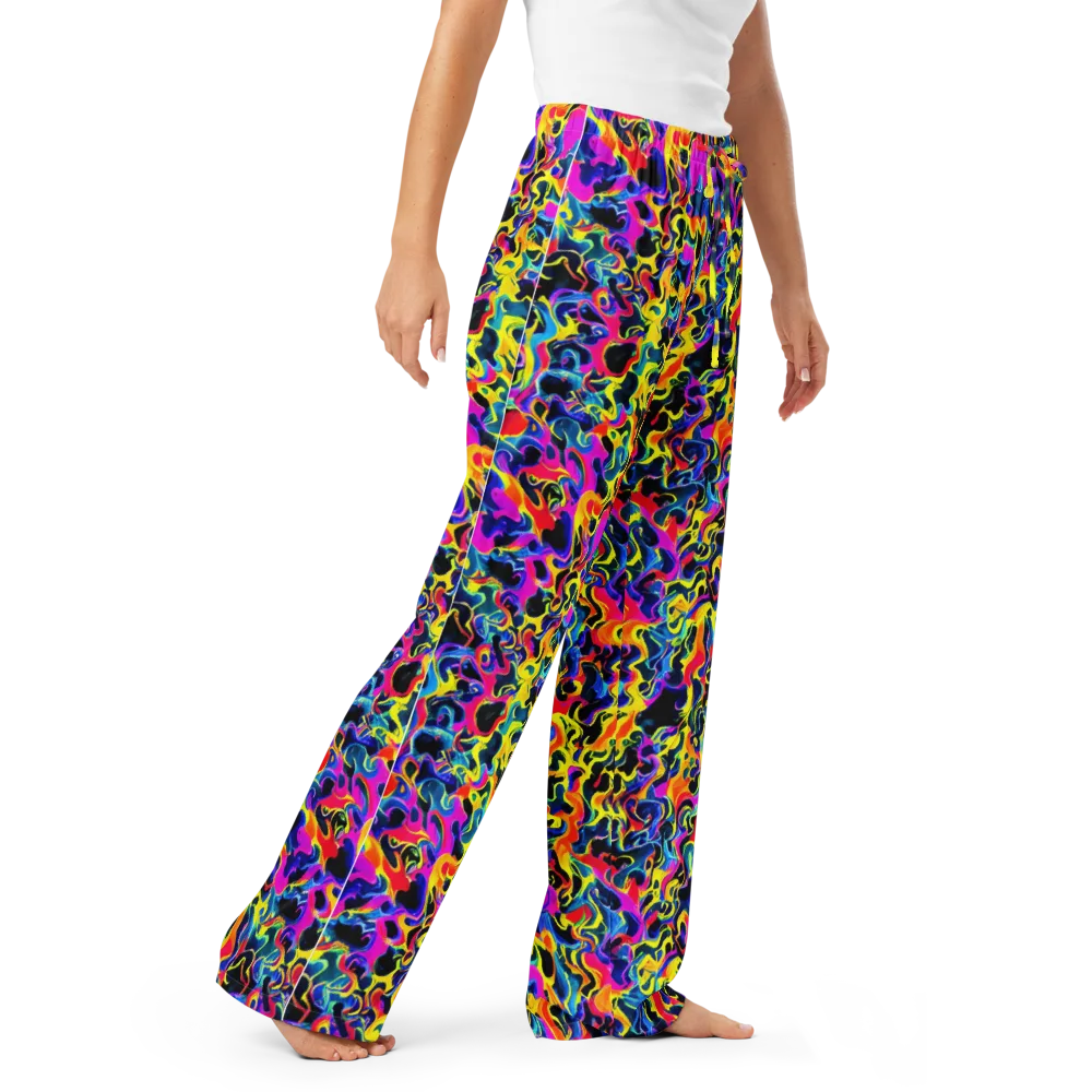 Afterglow Rapture on Women's Pajama Pants — Right Front