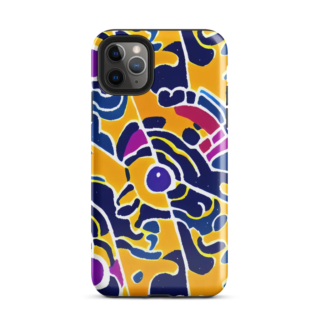 Magma Maze on Tough Case for iPhone® — Front