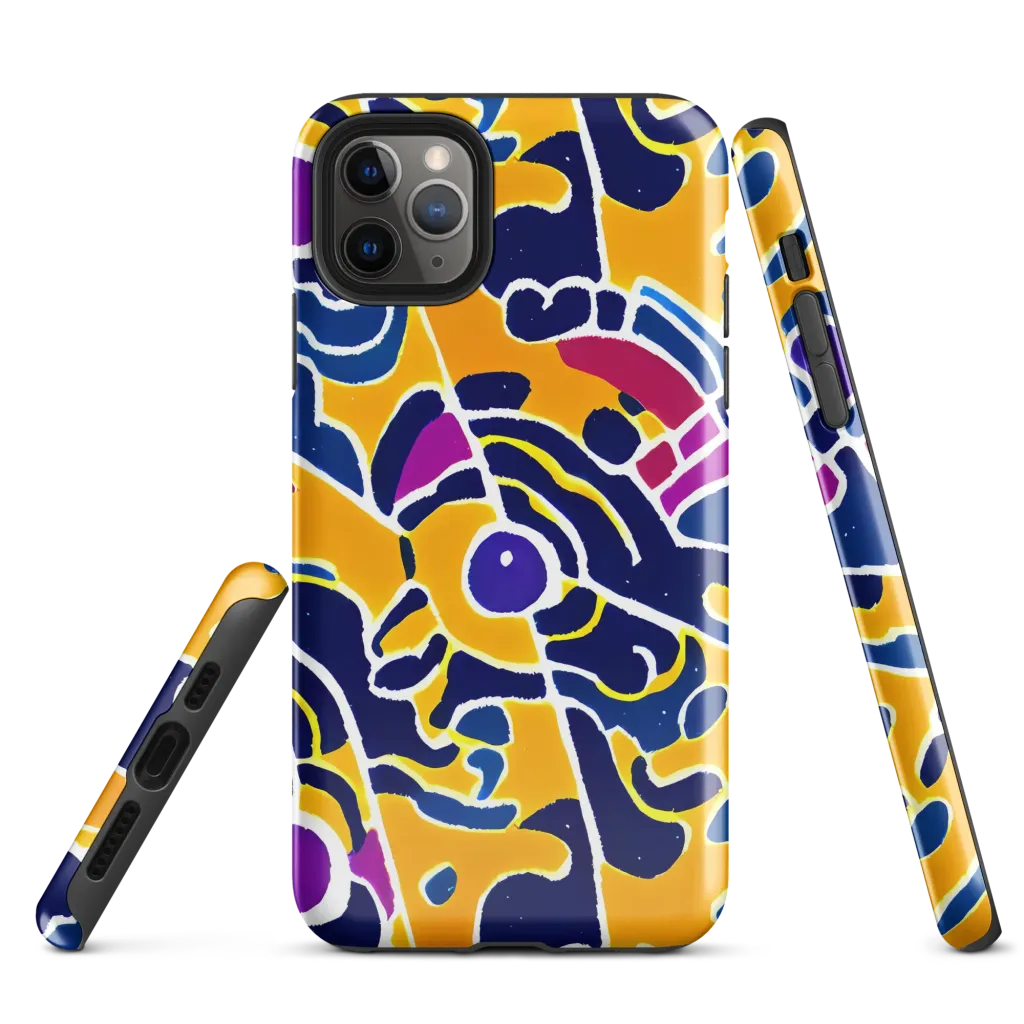 Magma Maze on Tough Case for iPhone® — Front