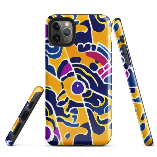 Magma Maze on a Tough Case for iPhone®