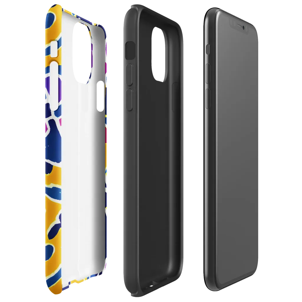 Magma Maze on Tough Case for iPhone® — Right