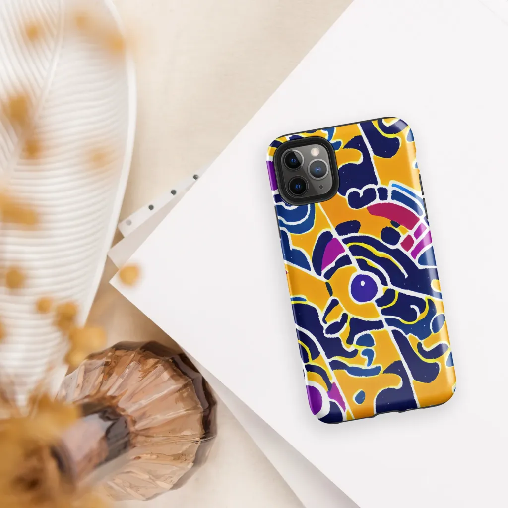 Magma Maze on Tough Case for iPhone® — Front