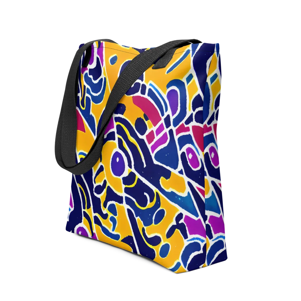 Magma Maze on Tote Bag — Front