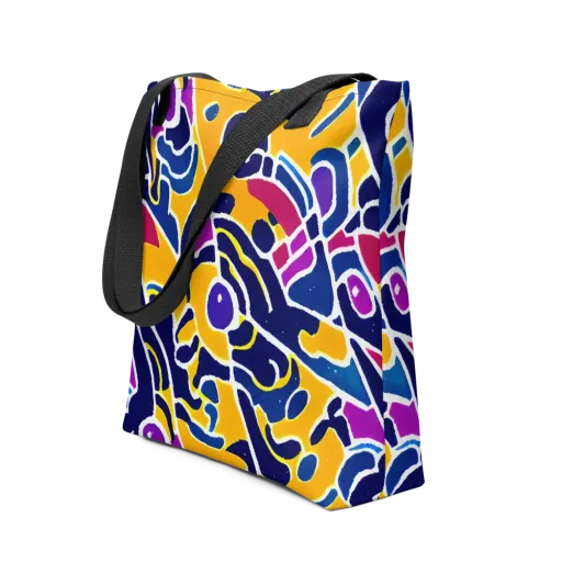 Magma Maze on a Tote Bag
