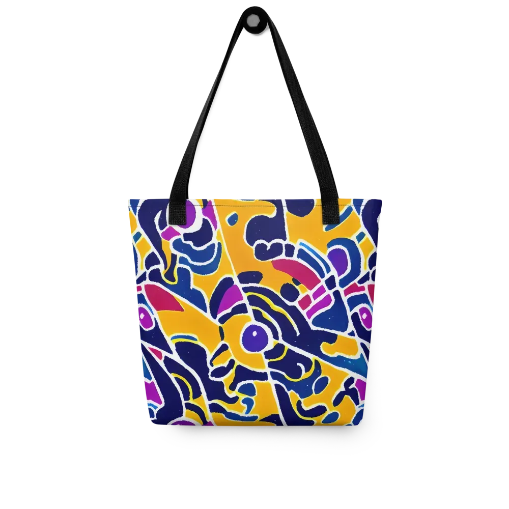 Magma Maze on Tote Bag — Front