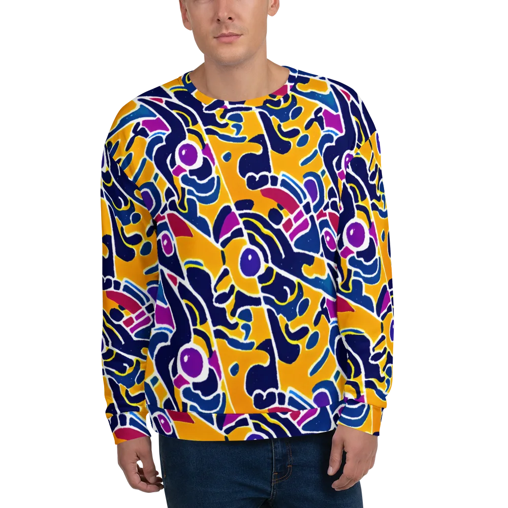 Magma Maze on Sweatshirt — Front