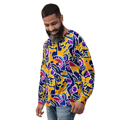 Magma Maze on a Sweatshirt