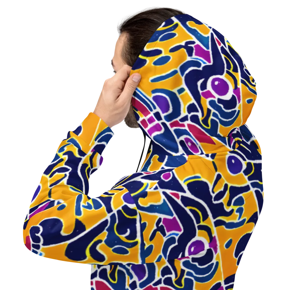 Magma Maze on Hoodie — Back