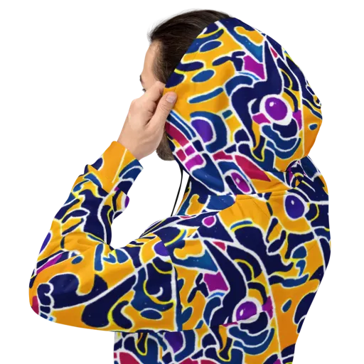 Magma Maze on a Hoodie