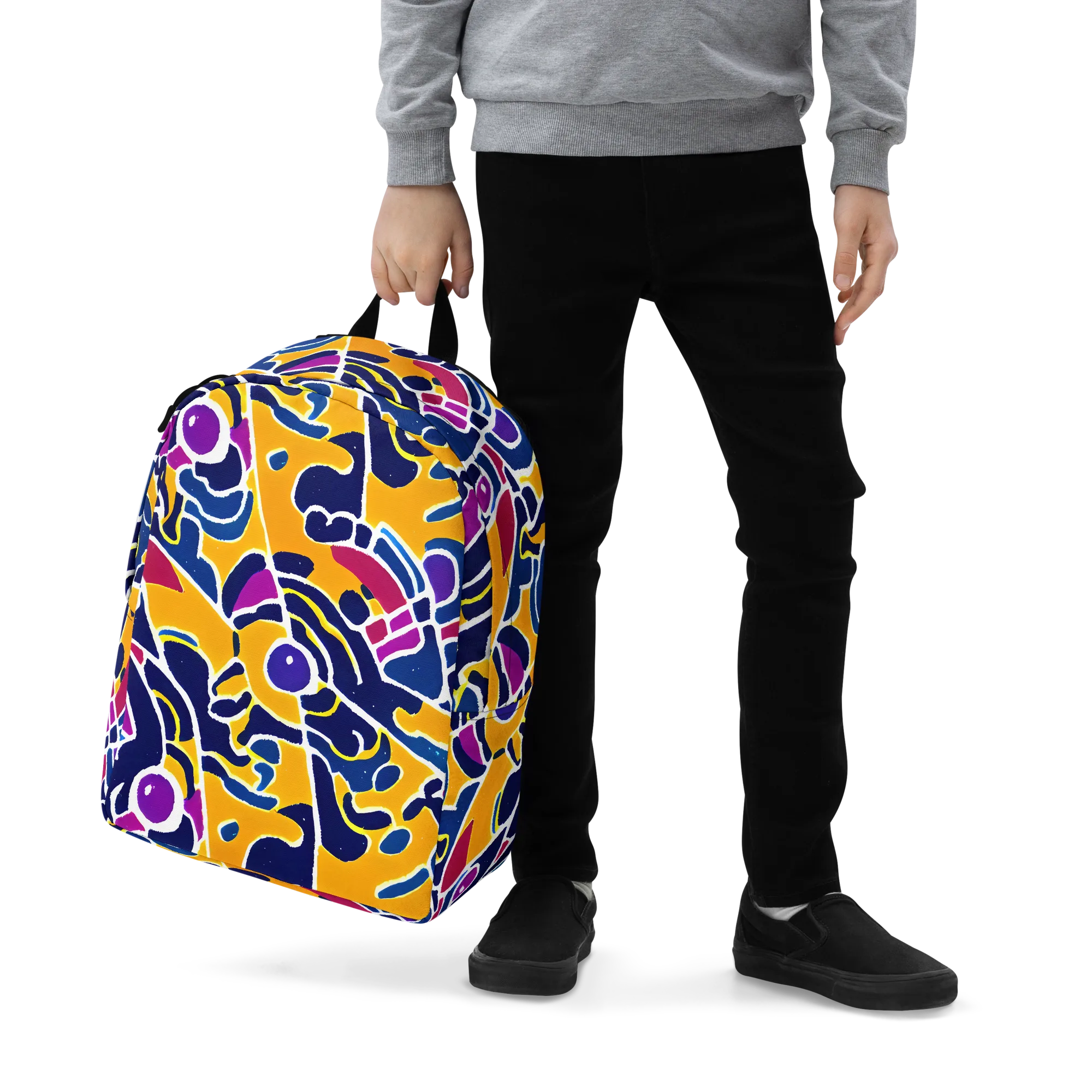 Magma Maze on Minimalist Backpack — Zoomed-in