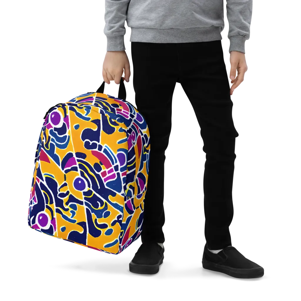Magma Maze on Minimalist Backpack — Zoomed-in