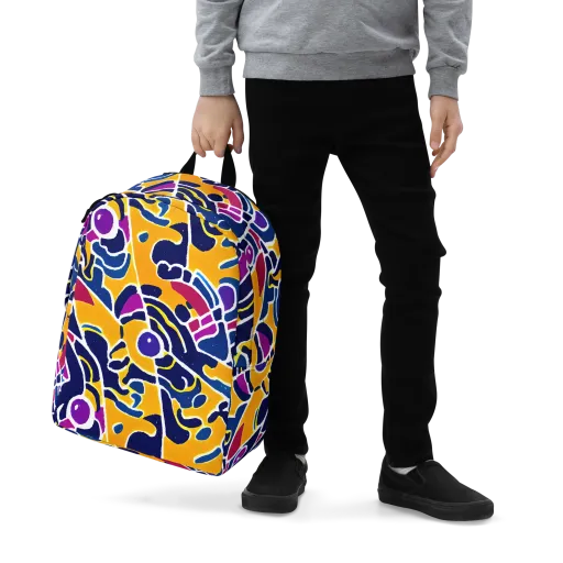 Magma Maze on a Minimalist Backpack