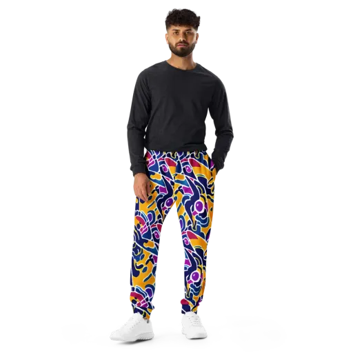 Magma Maze on a Men's Joggers