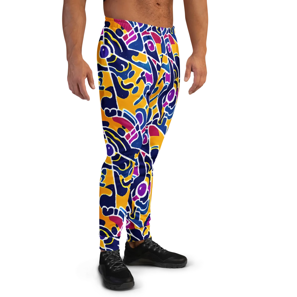 Magma Maze on Men's Joggers — Right
