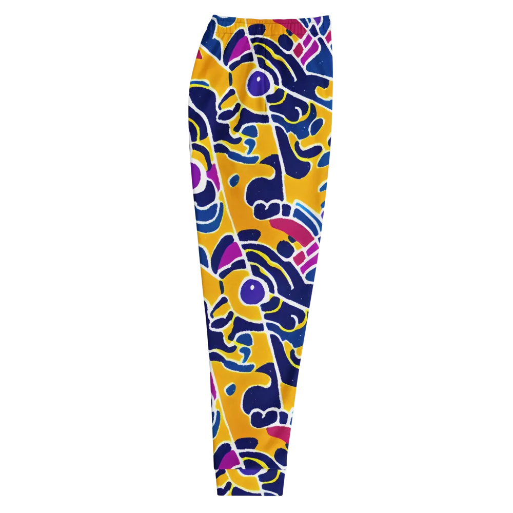 Magma Maze on Men's Joggers — Right