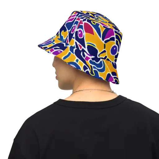Magma Maze on a Reversible Bucket Hat