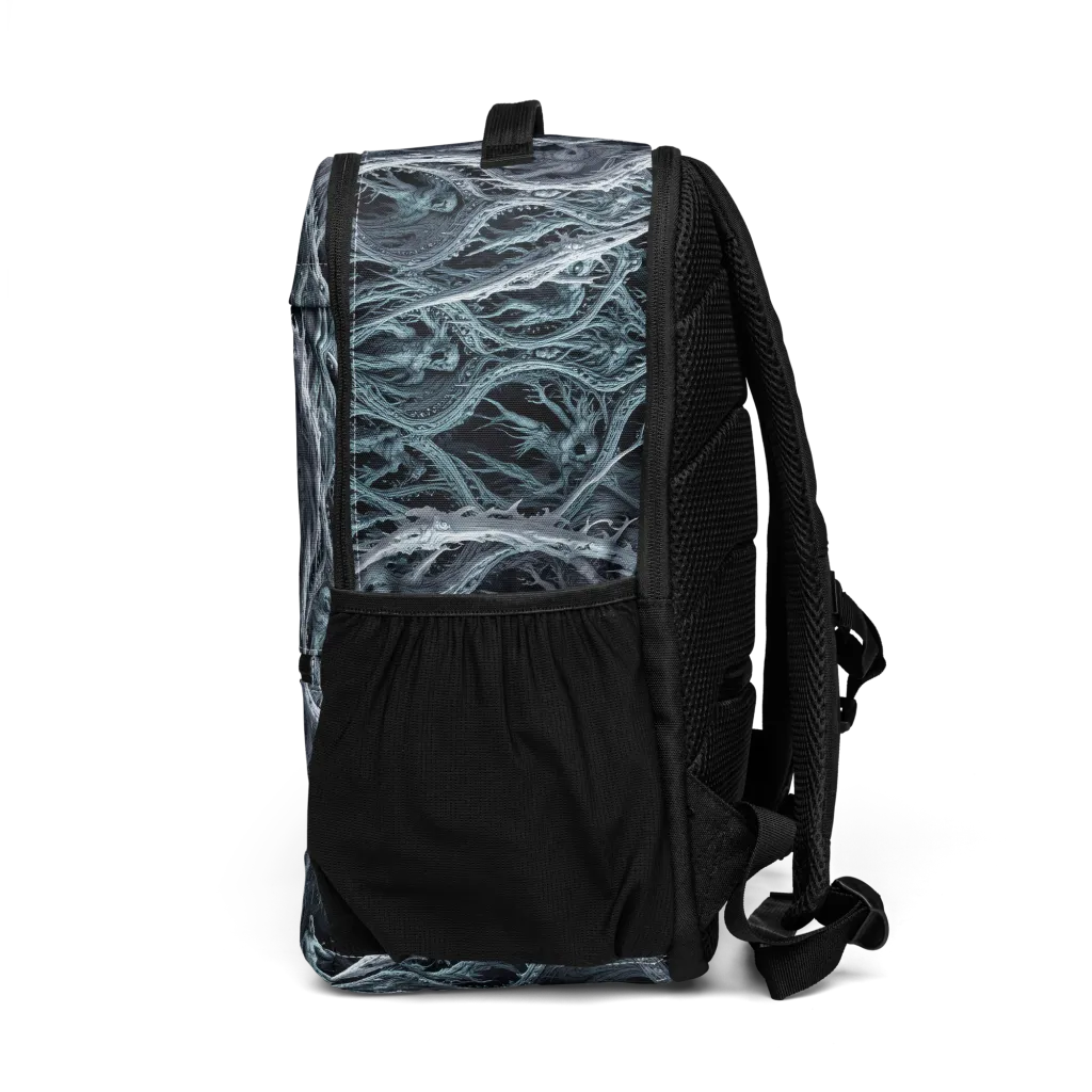 Thornbound Night on Utility Backpack — Left