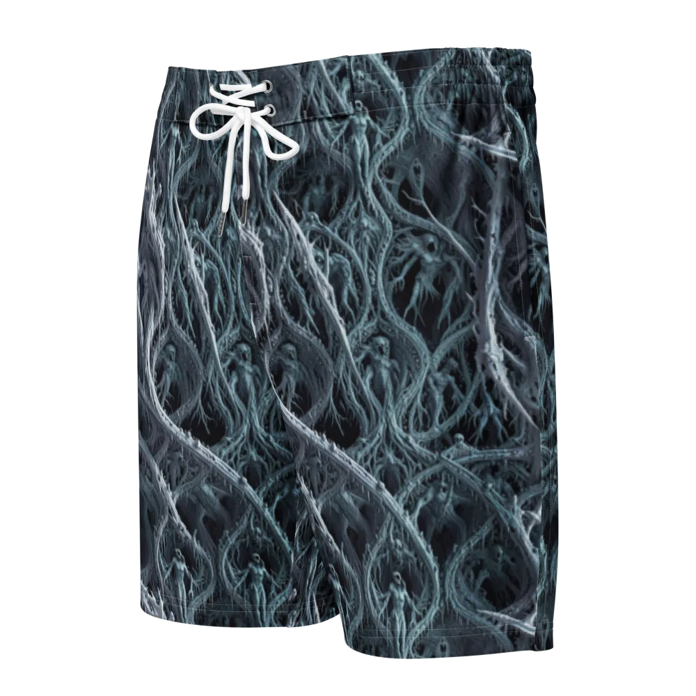 Thornbound Night on Men's Board Shorts — Front