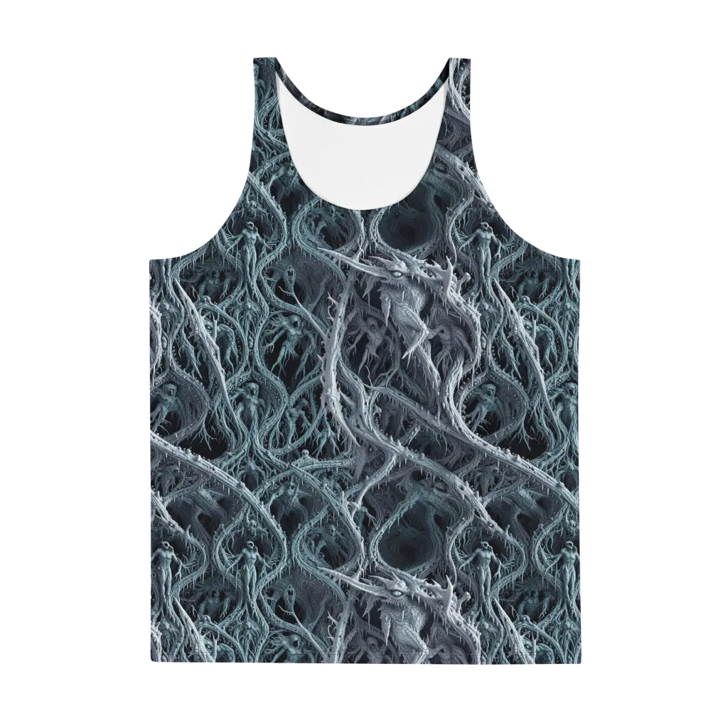 Thornbound Night on Men's Tank Top — Front