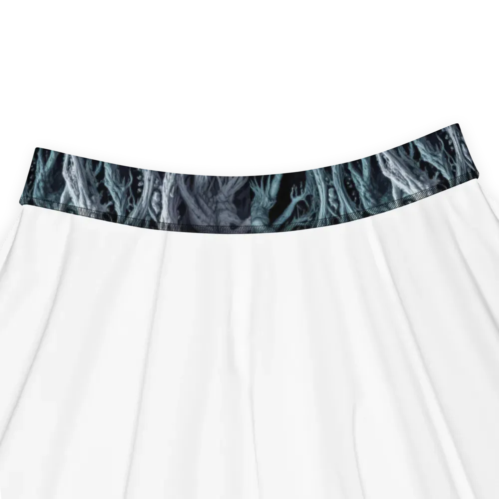 Thornbound Night on Skater Skirt — Product details