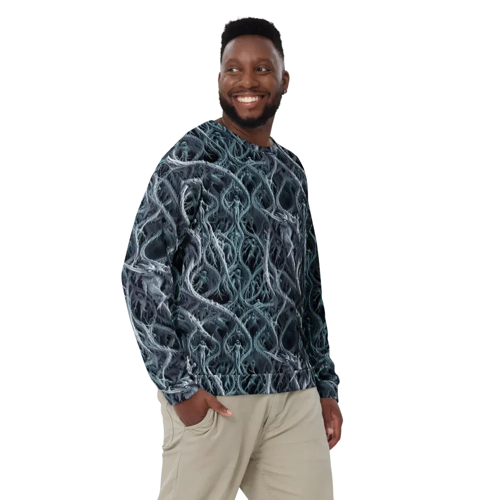 Thornbound Night on Sweatshirt — Front