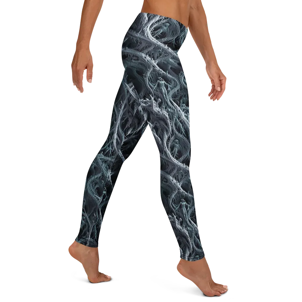 Thornbound Night on Leggings — Right