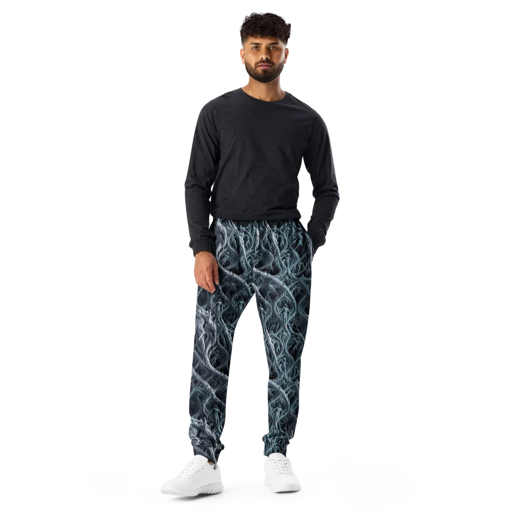 Thornbound Night on Men's Joggers — Front