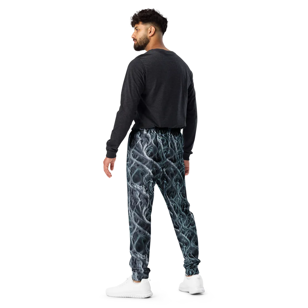 Thornbound Night on Men's Joggers — Back