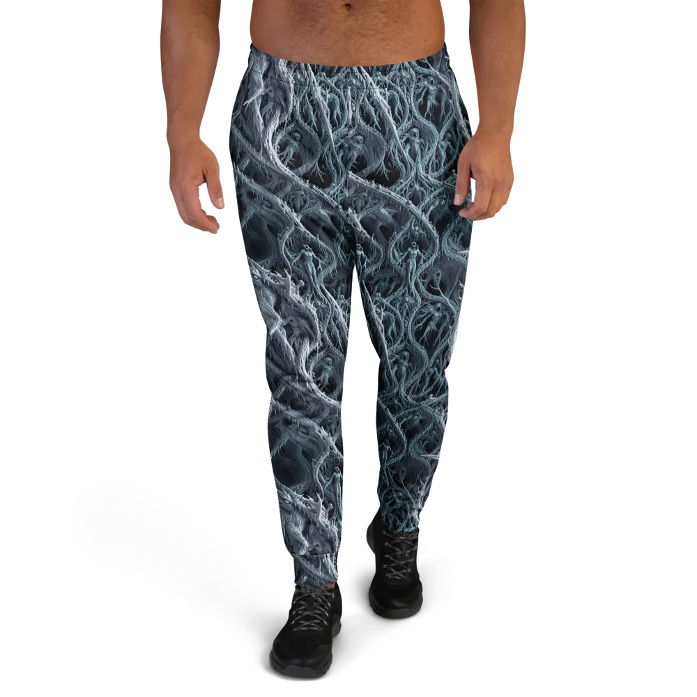 Thornbound Night on Men's Joggers — Front